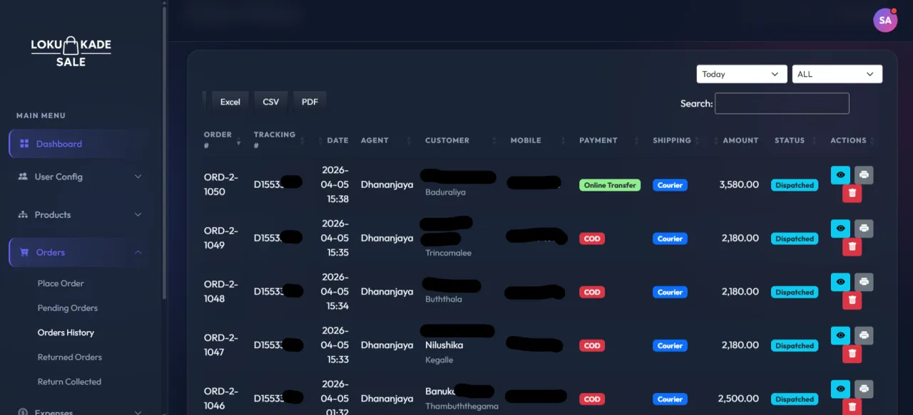 Accounting & Order Tracking System gallery image