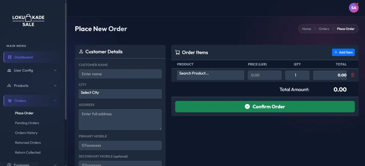 Accounting & Order Tracking System gallery image